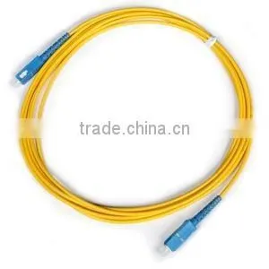 SC-SC Singlemode Simplex Fiber Optic Patch Cord 1.0mm 2.0mm 3.0mm Can Optional thumbnail-2
