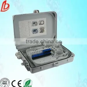24 Core Wallmount FTTH Outdoor Fiber Optical Terminal Box/optical Distribution Box With PC/ABS Materials thumbnail-2