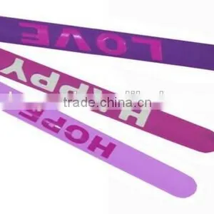 2015 New Slap Silicone Wristband thumbnail-1