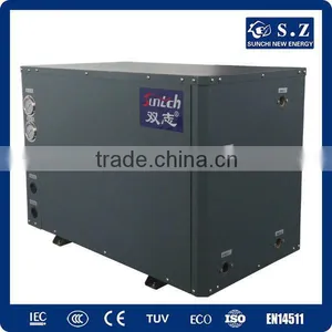 Cold Winter House Floor Heating -15C Glycol Circle Loop 10kw/15kw/20kw/25kw dc Inverter Geothermal Ground Heat Pump Water Heater thumbnail-1
