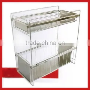 CF108 2-tier Kitchen Rack, Stainless Steel Kitchen Utensil Rack thumbnail-1