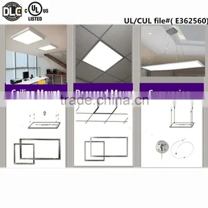 WestDeer UL Approved 100lm/w Panel Lights 2x2ft Dimmable 5000K 40w Flat Ceiling Mount Led Lighting thumbnail-1