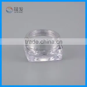 Clear San Small Cosmetic Jar thumbnail-1