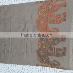SELF DESIGN CASHMERE WOMEN SHAWL thumbnail-1