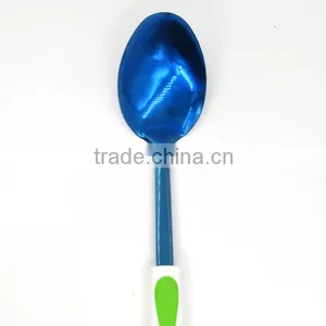 Non-stick TPR Handle Latest Popular Titanize Kitchen Cooking Spoon thumbnail-3
