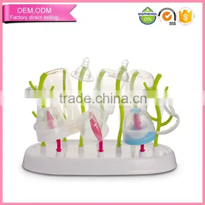 Factory Price Baby Item Food Grade Plastic Bottle Holder Drying Rack thumbnail-1