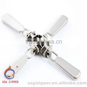 Garment Metal Zipper Slider Wholesale OEM Zipper Slider thumbnail-2