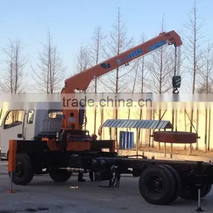 18 Ton Truck Mounted Crane SQ18S5 on Sale 450 Kn.m Truck Crane Made in China Crane Truck thumbnail-2