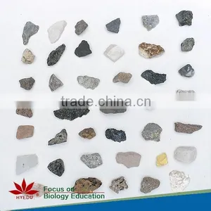 100pcs Geographical Mineral Rock Powder Slides Set thumbnail-5