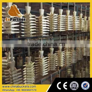 Steel Casting Rock Bucket Teeth for Excavator 207-70-14151RC thumbnail-2