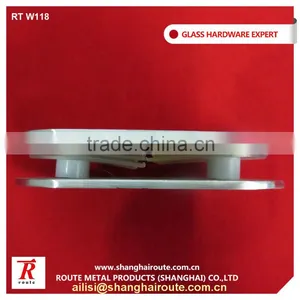 New Design 304,316 Stainless Steel Round Satin Glass Clamp With High Quality thumbnail-2