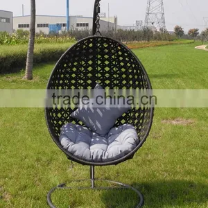 PE Rattan Swing Chair,hanging Rattan Egg Chair(PH-01) thumbnail-1