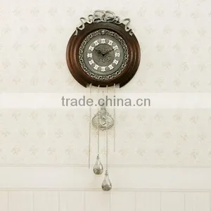 Wall Clock Wood Product Chinese Clock Movements thumbnail-1