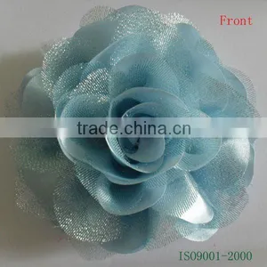 Wedding Dresses Fabric Flower (light Blue) thumbnail-1
