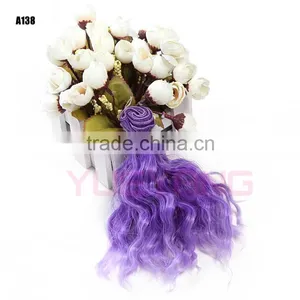 Lt Purple Kinky Curly Braiding Hair Bulk thumbnail-2