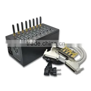 Quad-band 32 SIMs GSM Modem Pool 8 Ports ETS-8132 Automatically SIM Rotation thumbnail-1