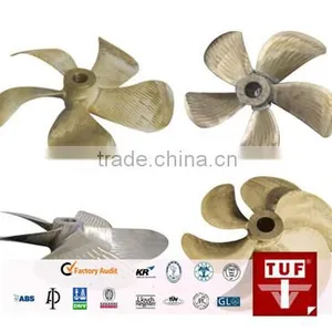 1000mm High Speed Four Blade CU3 Boat Propeller thumbnail-1