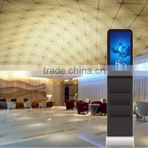 2015 Cheap 22 Inch Standing LCD Advertising Display Magazine Lcd thumbnail-2