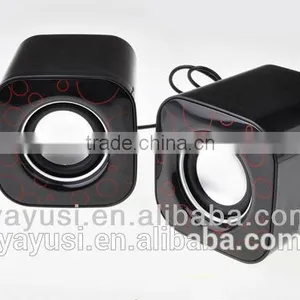 2.0 Cheap Usb Computer Speaker With Passive Vibration ,portable Mini Speaker Box thumbnail-4