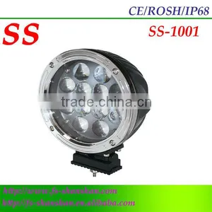7 Inch LED Off-road Light,12v Driving On Truck,Jeep, Atv,4WD,Boatwaterproof Cree Led Working Light thumbnail-1