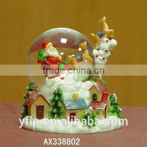 Plastic Snow Globe Home Decor Promotion Gifts Polyresin Craft Snow Globe,oem Craft thumbnail-3