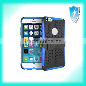 Hot Sell Unique Design Mix Color Silicone Rugged Case for Iphone 6 Plus thumbnail-6