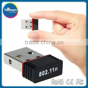 150mbps Mini Wireless USB Wifi Adapter Lan Card 802.11n/g/b Wlan PC Wifi Receiver External Wi-Fi Dongle Antenna Wi Fi For Laptop thumbnail-1