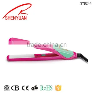 New Design Pro PTC Heater Hair Straightener Specialized in Hot Salon Tools Hair Irons Supplier Made in China thumbnail-1