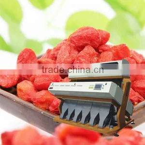 Large Capacity 384Channels CE Certificated Fructus Lycii CCD Color Sorting Equipment thumbnail-1