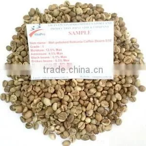 UNWASHED ROBUSTA COFFEE BEANS GRADE 1 S18 & S16; GRADE 2 S13 thumbnail-1