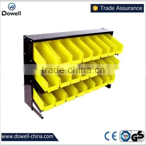 TI-140 Stalwart 24 Bin Parts Storage Rack Trays Stalwart Bench Top Parts Rack Stalwart 24 Bin Wall Mounted Parts Rack thumbnail-1