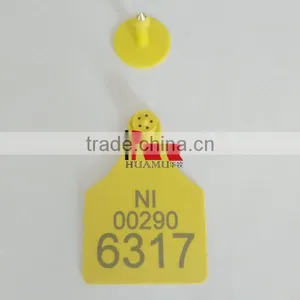Separated Cattle Ear Tag Female Tag 78*56 mm Male Tag 30*30 mm thumbnail-1