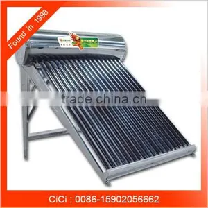 Heat Pipe Water Solar Heater, Pressured Solar Water Heater, Solar Powered Portable Heater thumbnail-1