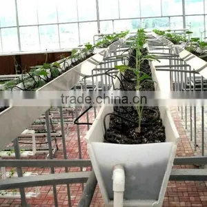 PVC Hydroponic Gutter for Strawberry Growing thumbnail-1