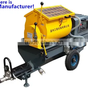 Cement Mortar Mixing Pumping Screeding Grouting Spraying Wall Plastering Rendering Machine thumbnail-1
