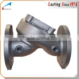 OEM Best Price Industry Casting Parts/High Quality Cross-over Bend Anodizing Casting Part/Magnetic Valve Steel Casting Part thumbnail-6