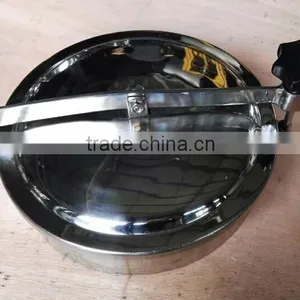 304 Stainless Steel Sanitary Tank Manway thumbnail-1