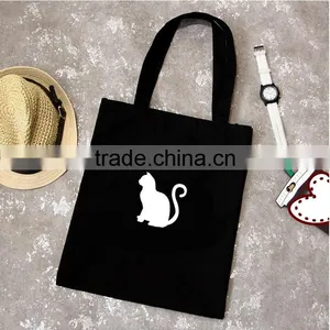 Promotional Eco Friendly Natural Handled Organic Custom Printed Cotton Canvas Foldable Shopping Bag Tote Bag thumbnail-5
