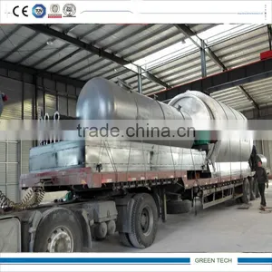 Green Machine/Waste Tires Pyrolysis Plant Getting Fuel Oil thumbnail-2