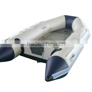 PVC Material Hull Durable Inflatable Fishing Boat for Sale! thumbnail-4