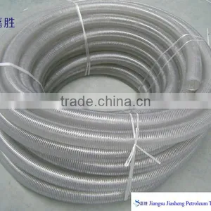 Clear Spiral Reinforced PVC Steel Wire Suction Hose thumbnail-1