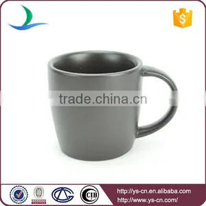 Promotional Matt Black Color Wholesale Porcelain Mug thumbnail-3