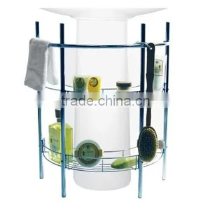 Vivinature Undersink Two Tier Metal Storage Caddy thumbnail-1