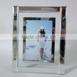 Promotional Wedding Gift Rectangle 4x6 Frame,glass Picture Frames for Home Decor thumbnail-1