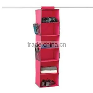 Store More Fashion Color 6-Shelf Azalea Sweater Hanging Organizer thumbnail-1