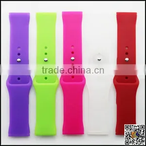 Fashion Silicone Wristwatch Strap Fitness Band For Apple Watch Sport Edition thumbnail-1