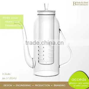 Handcrafted Glass Odd-Shaped Innovations Decorative Microwave Teapot thumbnail-5