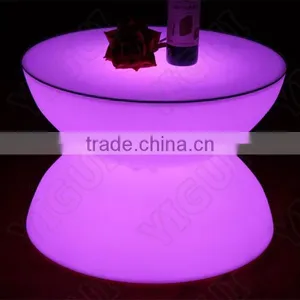 Hot Sale Battery Power Remote Control Glowing Led Bar Table for Night Club thumbnail-4