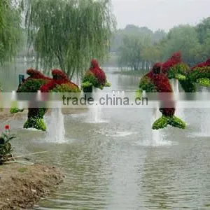 Fake Grass Animal Entertainment/park Life-like Artificial Grass Topiary thumbnail-1