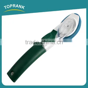 Toprank Detachable Hot Kitchen Liquid Dish Brush Soap Dispenser Bbq Soap Dispensing Dish Sponge Scouring Pad With Sponge thumbnail-3